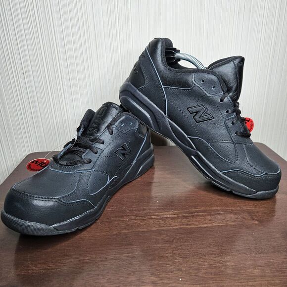 Womens New Balance 574 Walking Shoes Size 8.5D Black WW574BK NWT - Picture 8 of 9